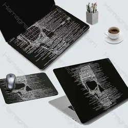 اسکین کامل لپ تاپ به همراه ماوس پد طرح txt skull