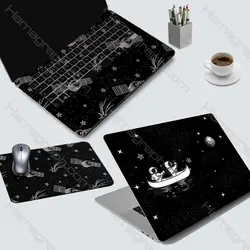 استیکر کامل لپ تاپ به همراه ماوس پد طرح ocean in sky