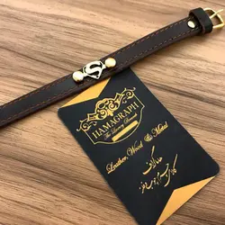 دستبند چرم اسپرت مدل superman