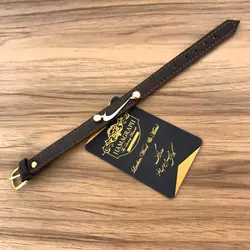 دستبند چرم اسپرت مدل نایکی nike