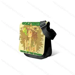 کیف رودوشی مردانه طرح holyweed