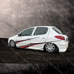 برچسب رکاب و بدنه مدل Red Line