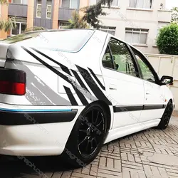 برچسب رکاب و بدنه خودرو مدل Line