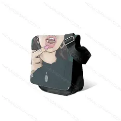 کیف دوشی مردانه با طرح f00k girl
