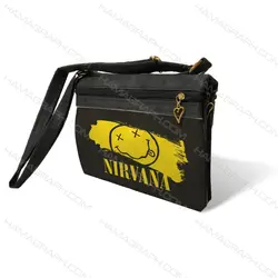 کیف دوشی زنانه با طرح nirvana