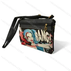 کیف دوشی زنانه با طرح harley