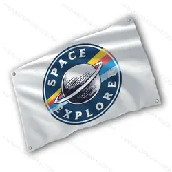 پرچم با طرح space
