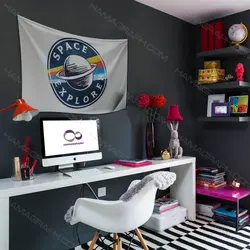 پرچم با طرح space