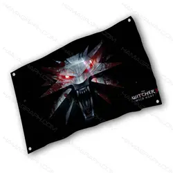 پرچم با طرح witcher
