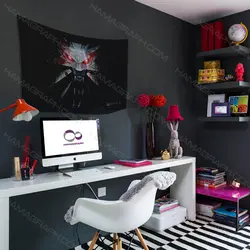 پرچم با طرح witcher