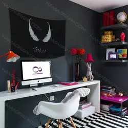 پرچم دیواری با طرح venom