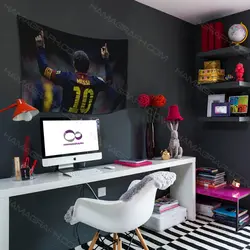 پرچم دیواری طرح messi