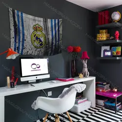 پرچم با طرح real madrid