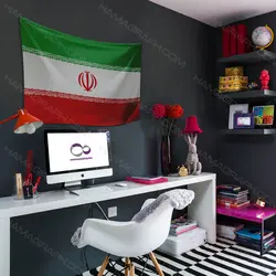پرچم پارچه ای با طرح iran