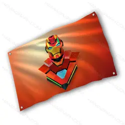 پرچم طرح ironman