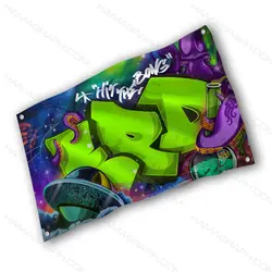 پرچم پارچه ای با طرح Graf