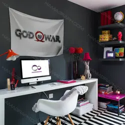 پرچم دیواری با طرح GOW