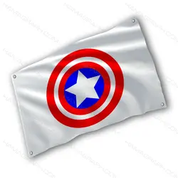 پرچم پارچه ای طرح Captain America shield