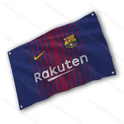پرچم پارچه ای طرح Barcelona