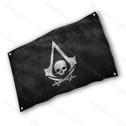 پرچم پارچه ای با طرح Assassins creed