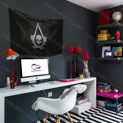 پرچم پارچه ای با طرح Assassins creed