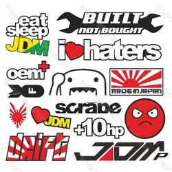 ست مینی استیکر طرح jdm