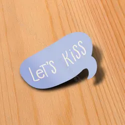 مجموعه مینی استیکر طرح kiss