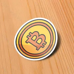 ست مینی استیکر با طرح bitcoin