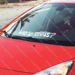 استیکر شیشه خودرو طرح جوکر