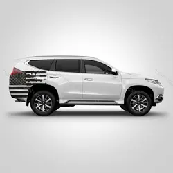 برچسب بدنه ماشین آفرود طرح guner usa