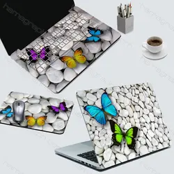 اسکین کامل لپ تاپ به همراه ماوس پد طرح Butterflys