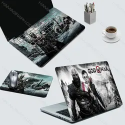اسکین کامل لپ تاپ به همراه ماوس پد طرح god of war