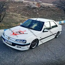 استیکر ماشین محرم طرح سلام بر حسین