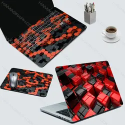 اسکین کامل لپ تاپ به همراه ماوس پد طرح magic Cubes