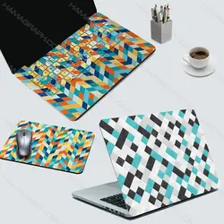 اسکین کامل لپ تاپ به همراه ماوس پد طرح Diamonds