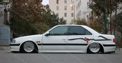 استیکر خودرو با طرح حسین