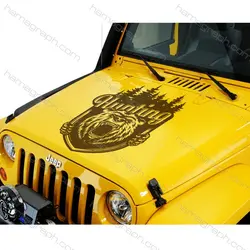 استیکر آفرود طرح beer hunter