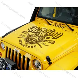 استیکر آفرود طرح شکار hunter 1