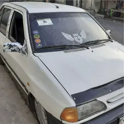 استیکر شیشه خودرو طرح بال و شیر