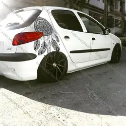 استیکر بدنه خودرو طرح دریم کچر