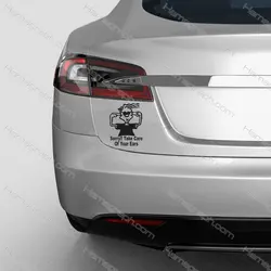 برچسب بدنه ماشین مدل TCE