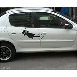 استیکر اتومبیل گربه کد Car 006