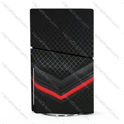 استیکر پلی استیشن 5 اسلیم طرح redline carbon