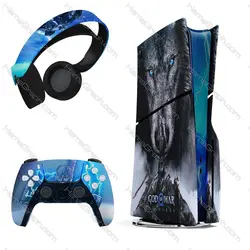 برچسب پلی استیشن 5 اسلیم طرح ragnarok