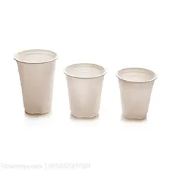 لیوان 200 سی سی آملون | لیوان یکبار مصرف | لیوان یکبار مصرف گیاهی