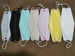 ماسک سه بعدی 4 لایه  لوگوی اصالت کالا (3D) - بسته 25 عددی