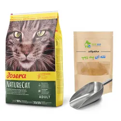 غذای خشک فله ای گربه نیچرکت NatureCat جوسرا