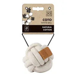 توپ بازی سگ کتان 6 سانتی ام پتس - M Pets Coto White Ball