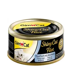 کنسرو گربه با فیله ماهی تن و کولی جیم کت - GimCat Tuna &amp; Anchovy