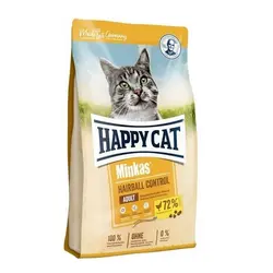 غذای خشک گربه مینکاس هربال هپی کت - Happycat Minkas Hairball